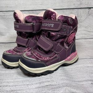 Snow Boots Waterproof Winter Outdoor Boots Girls size 27
